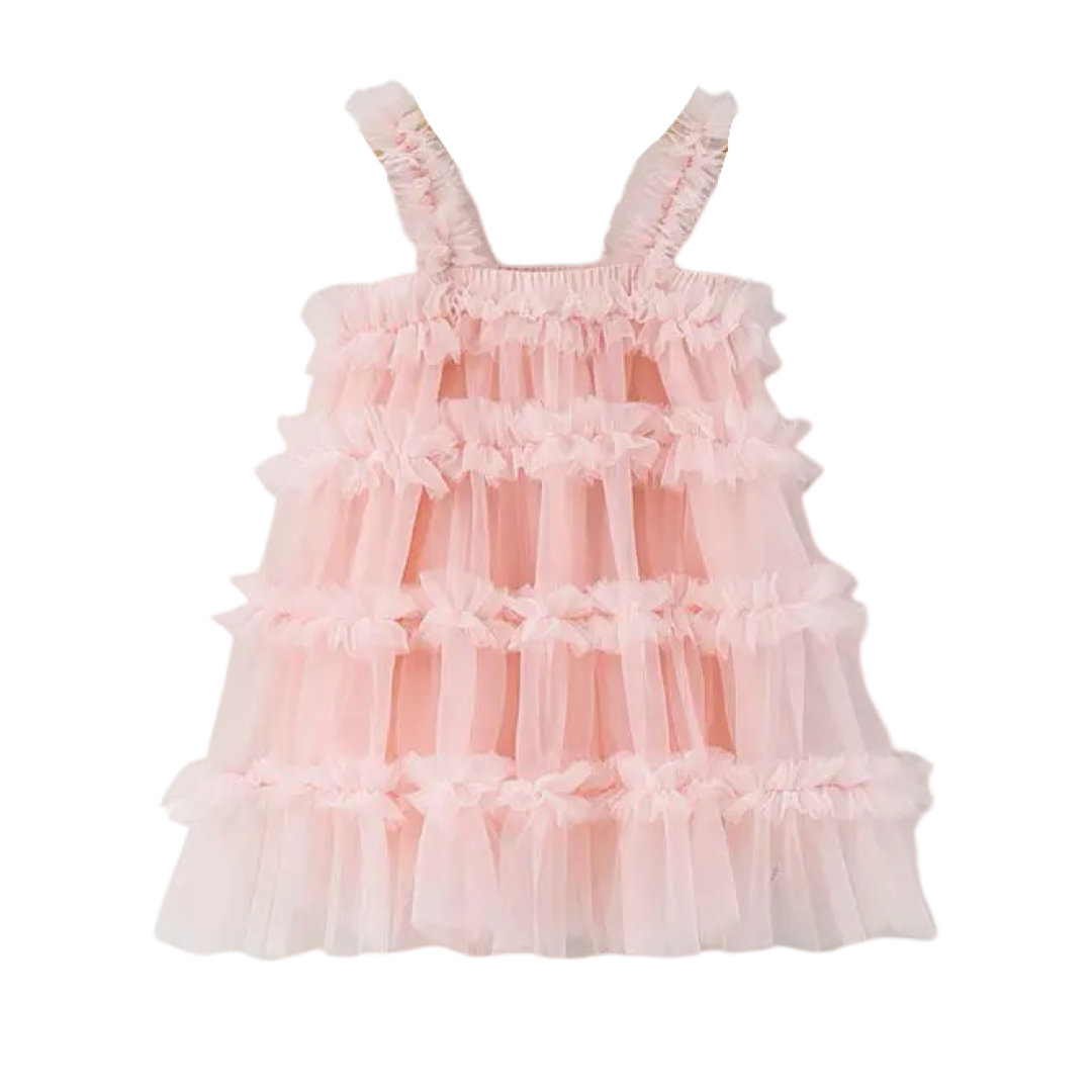 Vestido Tirantes Rosa
