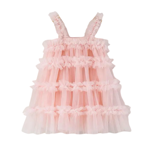 Vestido Tirantes Rosa