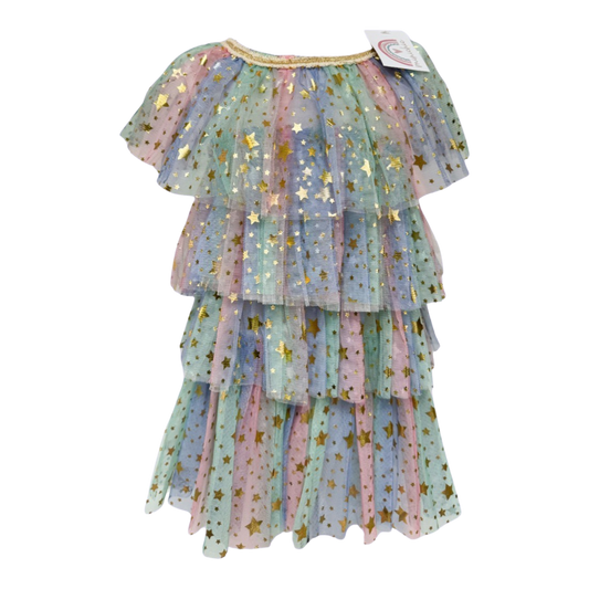 Vestido Rainbow con Estrellas
