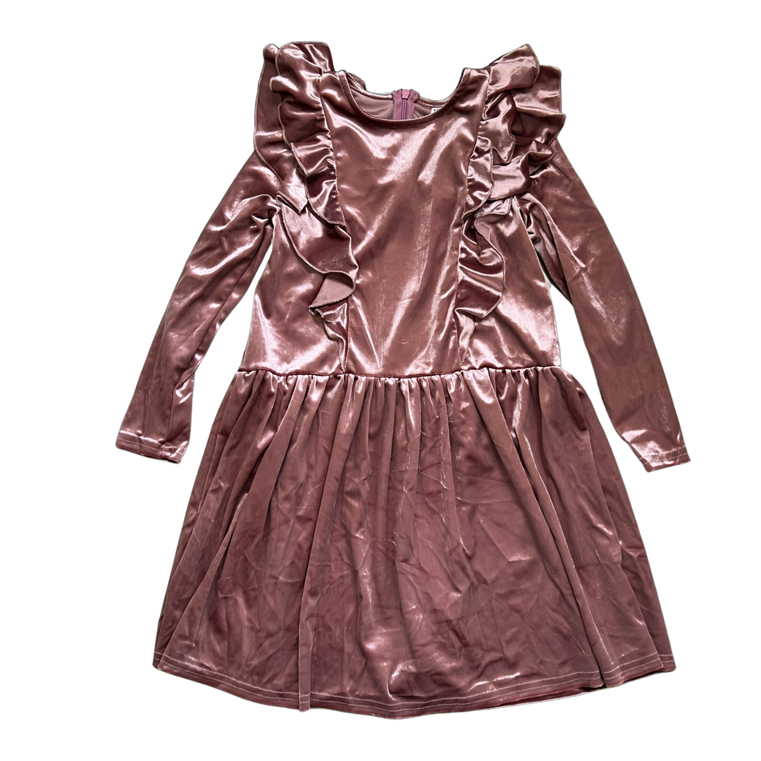 Vestido Velvet Rosa