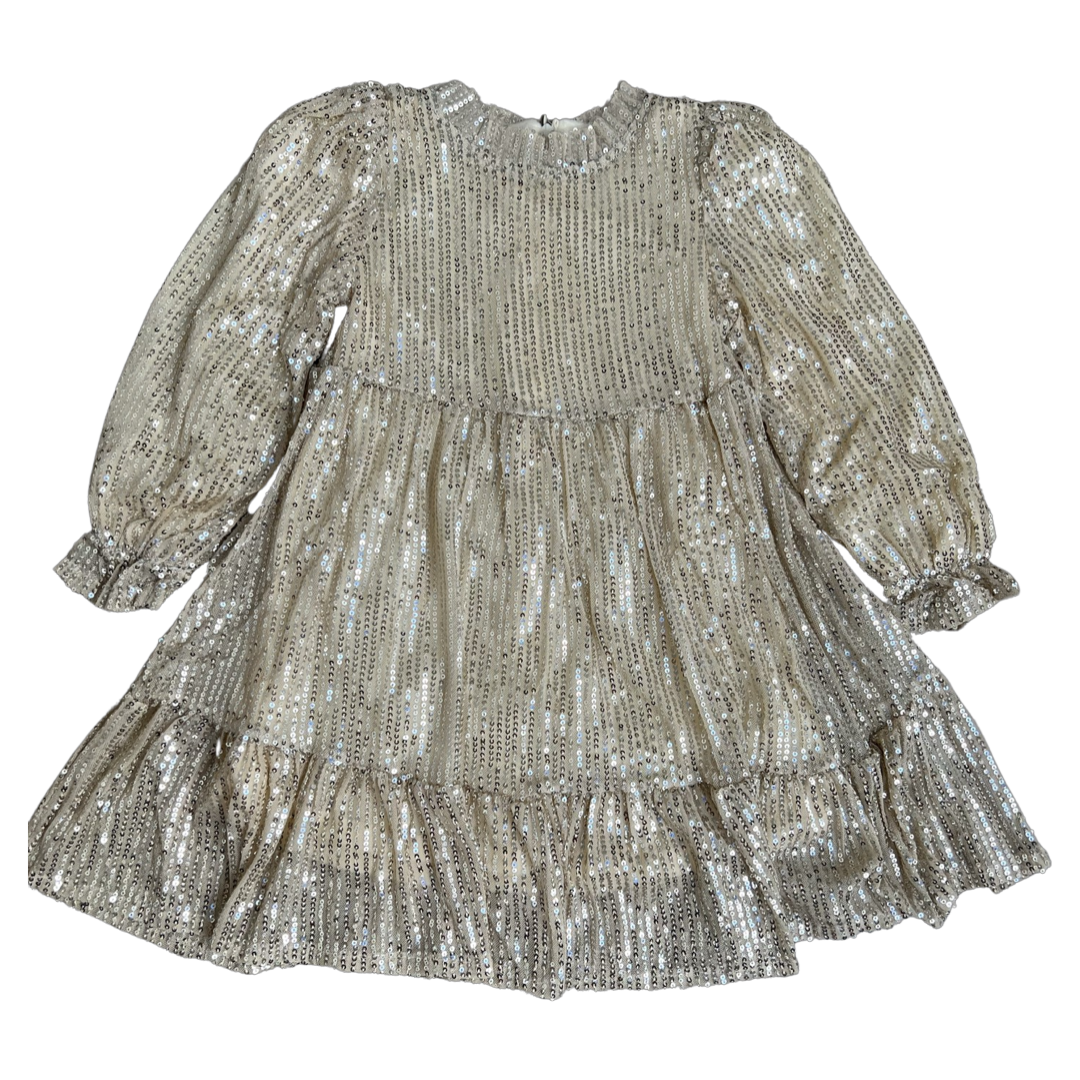 Vestido Lentejuelas Doradas