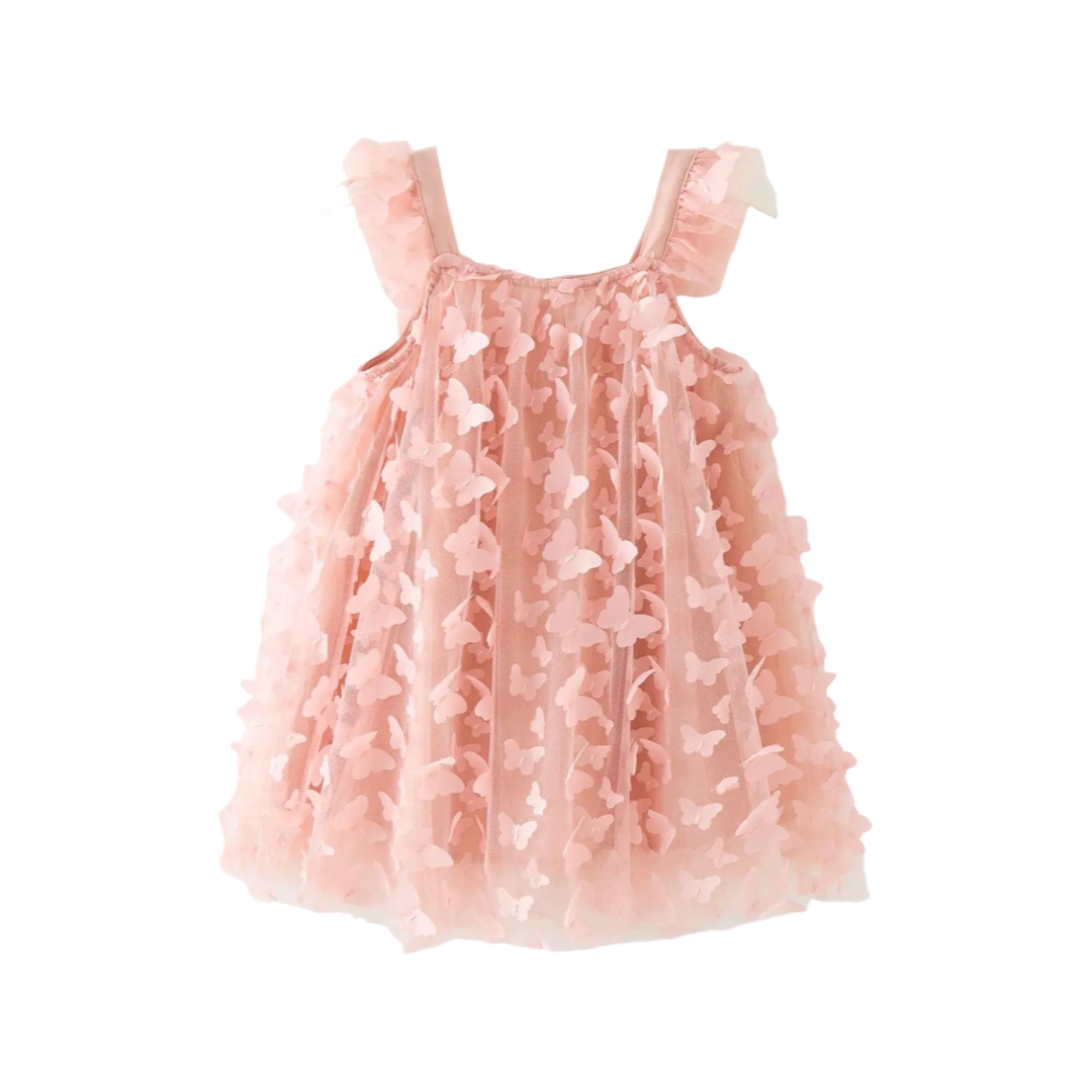 Vestido Tirantes Mariposas