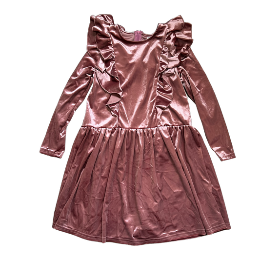 Vestido Velvet Rosa