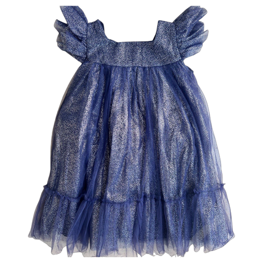 Vestido Tul Azul Marino