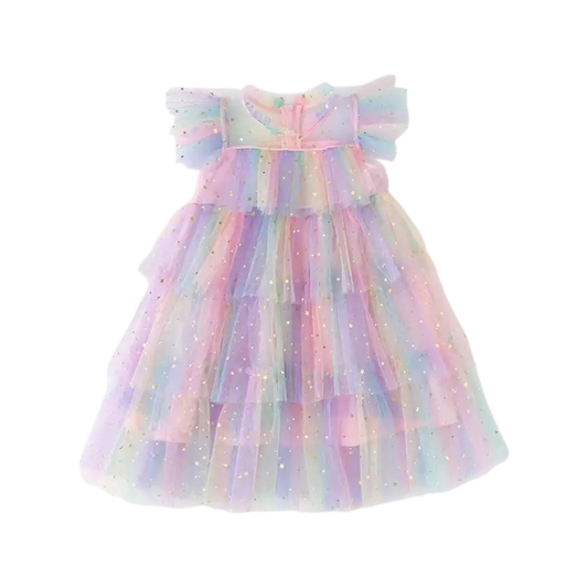 Vestido Rainbow Tul