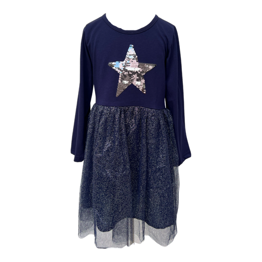 Vestido Estrella Azul Marino