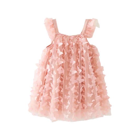 Vestido Tirantes Mariposas